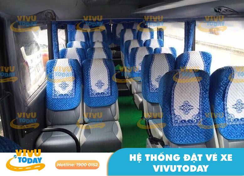 Nội thất xe ghế ngồi Vinh Hoa đi La Gi - Bình Thuận