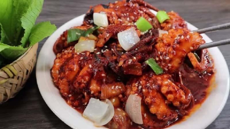 Bạch tuộc nướng muối ớt chanh