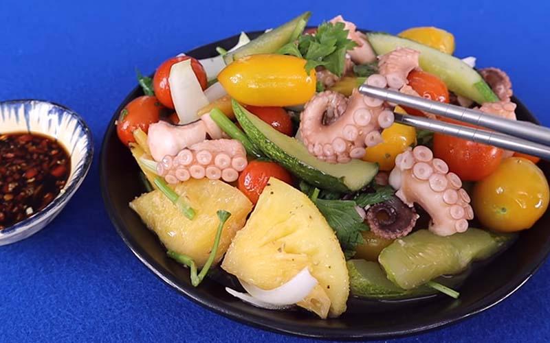 Bạch tuộc sốt phô mai
