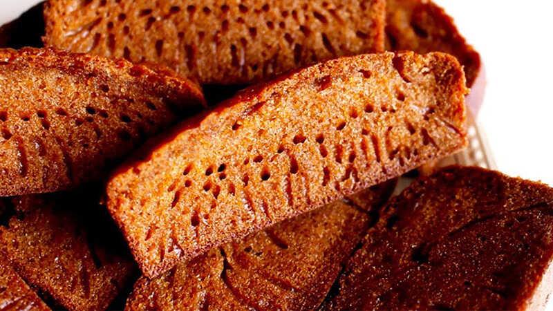 Bánh bò thốt nốt nướng thơm ngon