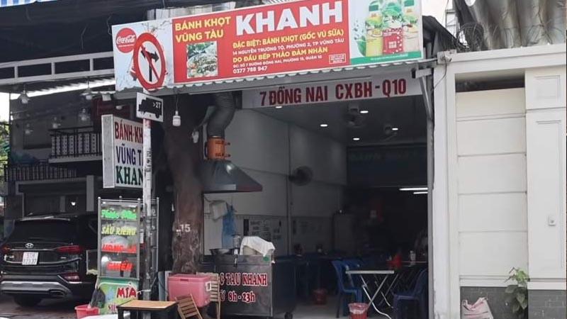 Bánh khọt Khanh thơm ngon nức tiếng