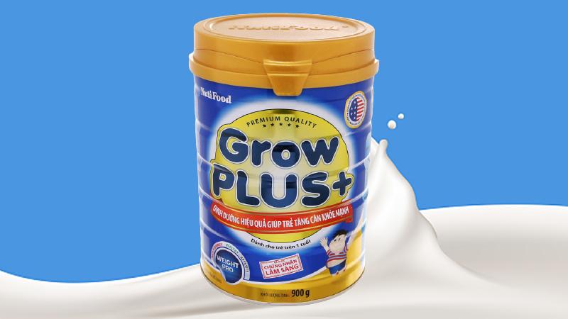 Các dòng sản phẩm sữa bột grow plus