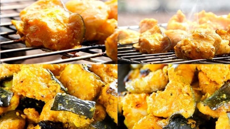 Chiên chả cá Lã Vọng