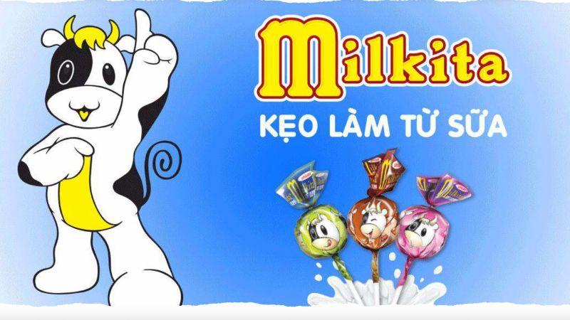Kẹo sữa vị dâu Milkita
