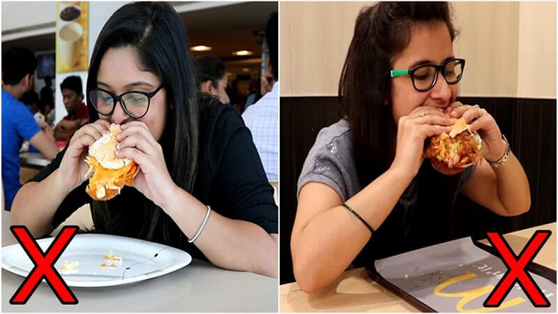 Lật ngược hamburger