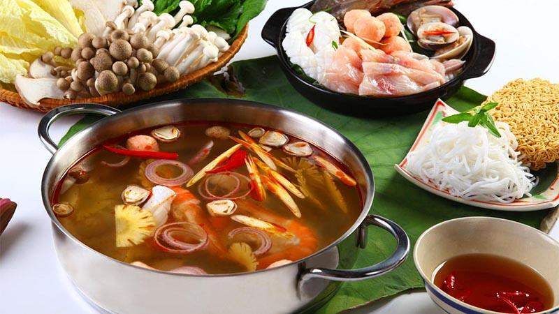 Lẩu hải sản Hàn Quốc