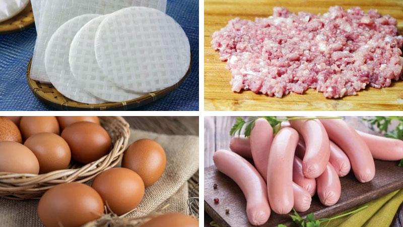 Sơ chế nguyên liệu làm bánh tráng nướng