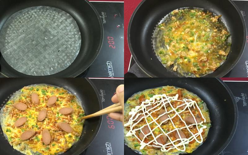 Thành phẩm bánh tráng nướng