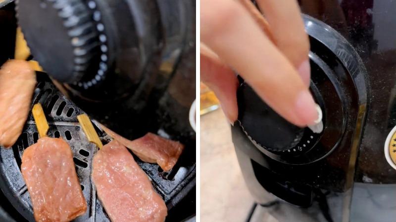 Thành phẩm bún thịt nem nướng